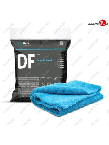 Салфетка микрофибра двусторонняя для располировки составов 40x40 Double Faced DETAIL DETAIL dt-0242