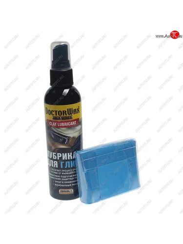 Очиститель кузова на основе глины набор 100г + 118мл DOCTOR WAX DOCTOR WAX dw8494
