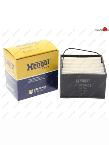 Фильтр топливный MAN сепаратора квадратный (88х88х55мм для SEPAR200010 с подогревом) HENGST HENGST e1030k01