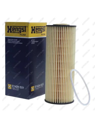 Фильтр масляный MERCEDES S (W202),C (W203),E (W210,W12),Vito (W638),Sprinter HENGST HENGST e142hd21