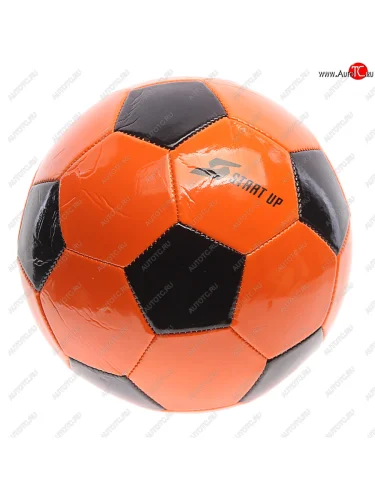Мяч футбольный размер 5 оранжевочерный START UP START UP e5122