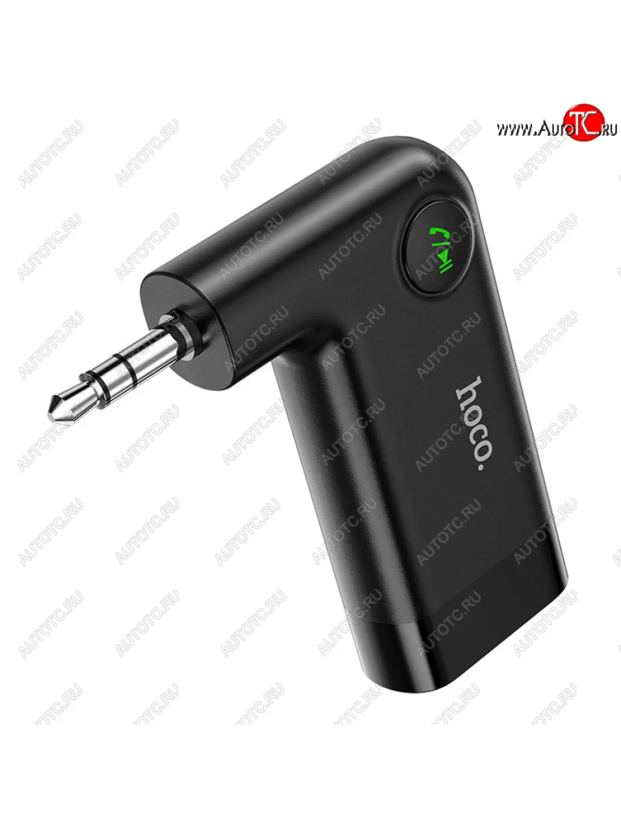 Адаптер Bluetooth автомобильный черный HOCO HOCO e53 black HOCO e53 black  в Самаре Самарской области