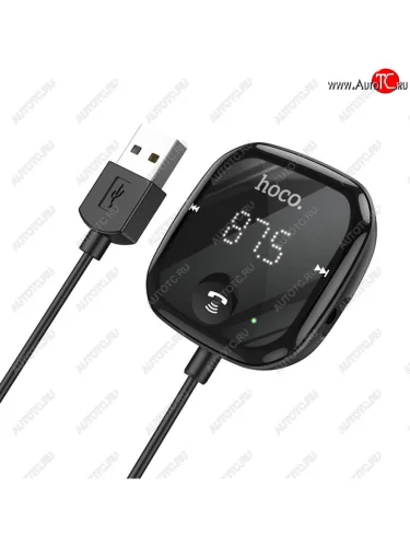 Модулятор FM плеер bluetooth HOCO HOCO e65 black