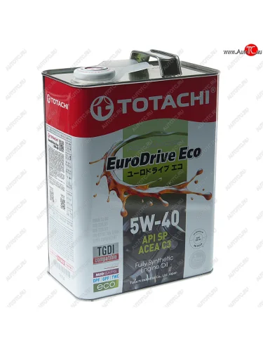 Масло моторное EURODRIVE ECO C3SP 5W40 синт.4л TOTACHI TOTACHI e6704