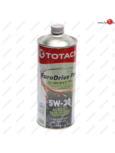 Масло моторное EURODRIVE PRO LL C3SN 5W30 синт.1л TOTACHI TOTACHI e7801