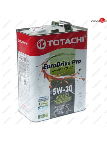 Масло моторное EURODRIVE PRO LL C3SN 5W30 синт.4л TOTACHI TOTACHI e7804