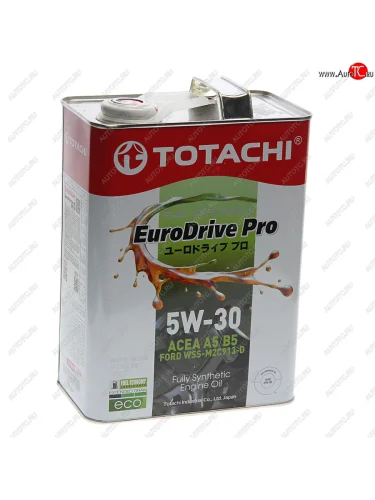 Масло моторное EURODRIVE PRO FE A5B5 5W30 синт.4л TOTACHI TOTACHI e7904