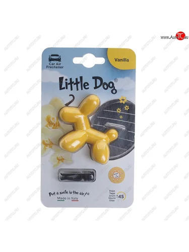 Ароматизатор на дефлектор полимерный (Ваниль) Little Dog DRIVE INT DRIVE INT ed0101