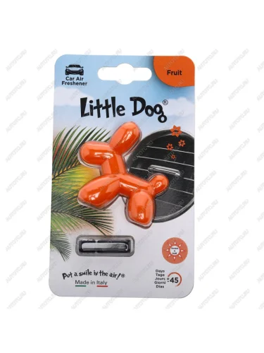 Ароматизатор на дефлектор полимерный (Фрукты) Little Dog DRIVE INT DRIVE INT ed0909