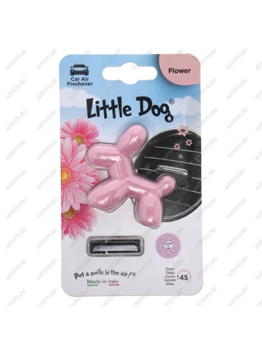 Ароматизатор на дефлектор полимерный (Цветочный) Little Dog DRIVE INT DRIVE INT ed1313