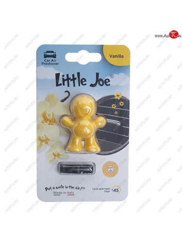 Ароматизатор на дефлектор полимерный (Ваниль) Little Joe Classic DRIVE INT DRIVE INT ef0101