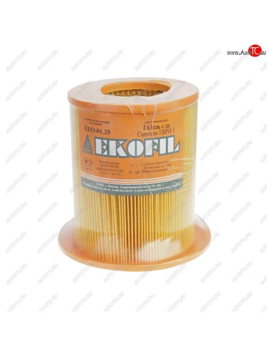 Элемент фильтрующий ГАЗ-3302 воздушный дв.CUMMINS ISF 2.8 EKOFIL EKOFIL eko-01.29