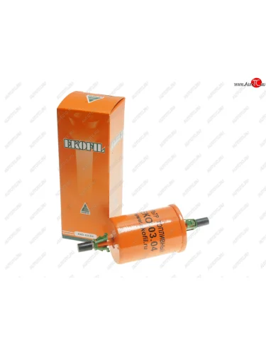 Фильтр топливный ВАЗ-2123i,1118i инжектор тонкой очистки (штуцер с клипсами) EKOFIL EKOFIL eko-03.04