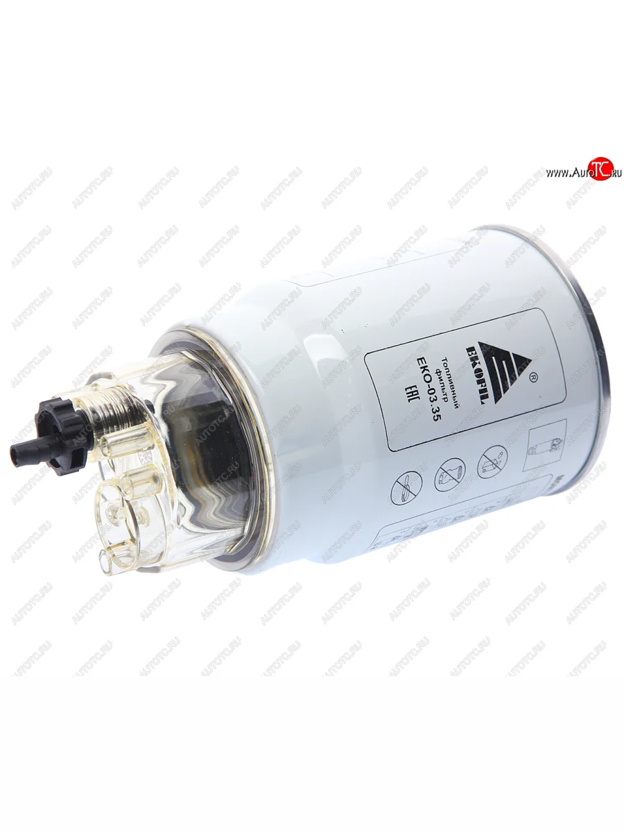 Элемент фильтрующий КАМАЗ топливный ЕВРО (для PreLine PL 270) со стаканом в сборе EKOFIL EKOFIL eko-03.35  в Перми Пермском крае