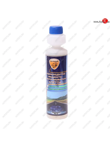 Очиститель стекол концентрат 1:100 черный лед 250мл ЭЛТРАНС ЭЛТРАНС el-0105.15 ЭЛТРАНС el-0105.15