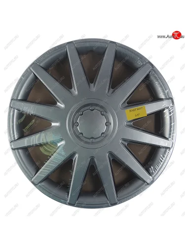 Колпак колеса R-15 серый ЭЛЕГАНТ комплект 4шт. NO NAME элегант r-15