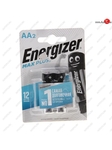 Батарейка AA LR6 1.5V блистер (2шт.) Alkaline Maximum ENERGIZER ENERGIZER en-lr6мбл