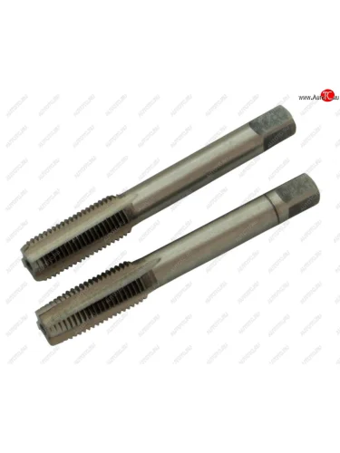 Метчик М07x1.0мм комплект 2шт. в пластиковом футляре ЭВРИКА ЭВРИКА er-00710m