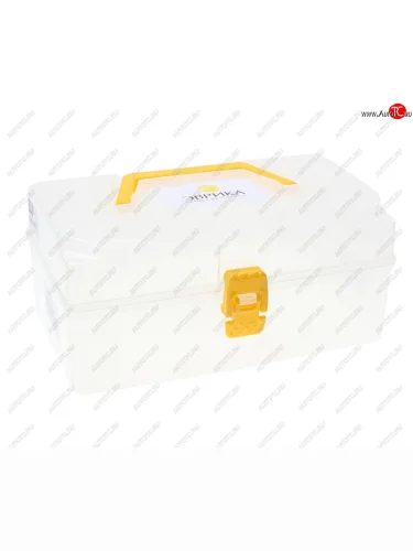 Ящик для инструмента 220х130х100мм прозрачный ЭВРИКА ЭВРИКА er-10331