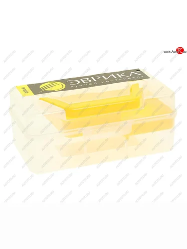 Ящик для инструмента 180х100х75мм прозрачный ЭВРИКА ЭВРИКА er-10334