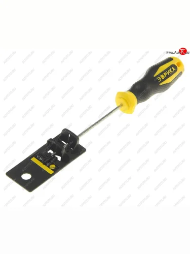 Отвертка крестовая PH 0.0х100мм магнитная (с держателем) ЭВРИКА ЭВРИКА er-1dh-07h ЭВРИКА er-1dh-07h