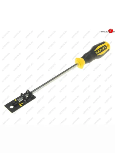 Отвертка крестовая PH 3.0х200мм магнитная (сталь CrV) с держателем ЭВРИКА ЭВРИКА er-1dh-12h