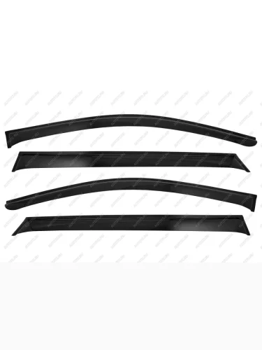 Дефлекторы окон накладной VOLKSWAGEN TAYRON 2018- кроссовер  Фольксваген REIN reinwv1340