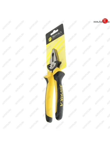 Пассатижи 203мм комбинированные с боковыми кусачками ЭВРИКА ЭВРИКА er-60038