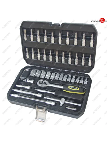 Набор головок торцевых и бит-головок 14 46 предметов ЭВРИКА ЭВРИКА er-80046