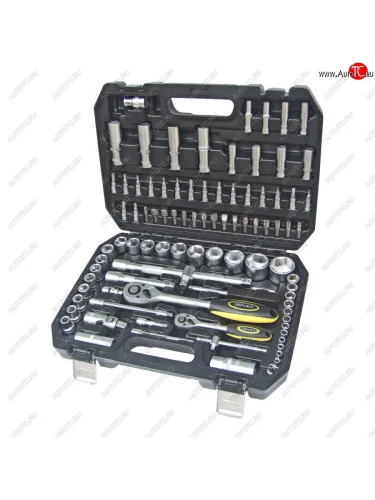 Набор головок торцевых,бит и бит-головок 14,12 6-ти гранных 94 предмета ЭВРИКА ЭВРИКА er-80094