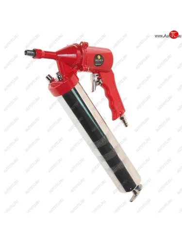 Нагнетатель смазки (солидолонагнетатель) пневматический 500 млкартридж с доп. комплектом ЭВРИКА ЭВРИКА er-84106-5