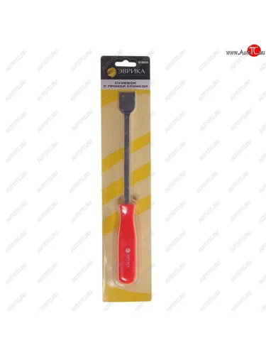 Скребок с прямой кромкой, лезвие 25.4мм ЭВРИКА ЭВРИКА er-86038