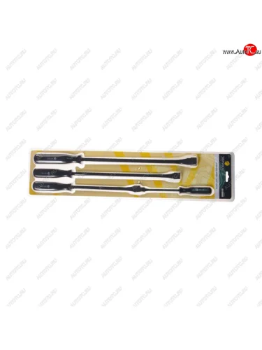 Набор лопаток монтажных 205,300,405,450мм с пластиковой ручкой 4 предмета ЭВРИКА ЭВРИКА er-86086