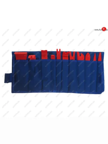 Набор инструментов для демонтажа дверных панелей 11 предметов ЭВРИКА ЭВРИКА er-86204