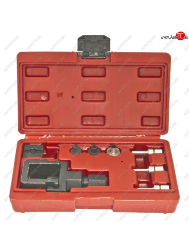 Набор инструментов для сборки и разборки цепей в кейсе ЭВРИКА ЭВРИКА er-86712