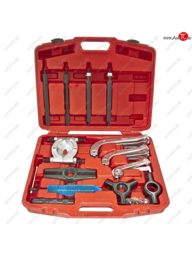 Набор съемников подшипников универсальный 160-270мм 2-х,3-х захватных в кейсе ЭВРИКА ЭВРИКА er-86848