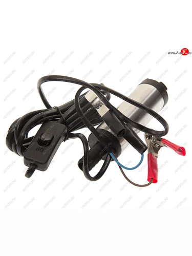 Насос для перекачки топлива 12V 20лмин. d=38мм 16мм 40W ЭВРИКА ЭВРИКА er-87201