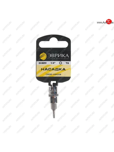 Бита-головка 1/4 TORX T8х37мм с держателем ЭВРИКА ЭВРИКА er-93201h ЭВРИКА er-93201h