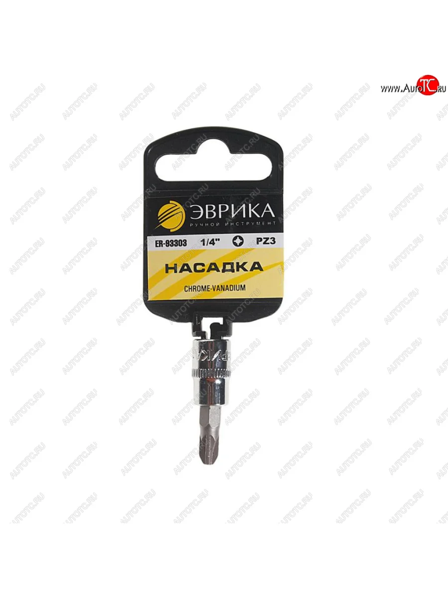 Бита-головка 14 POZIDRIVE PZ 3.0х37мм с держателем ЭВРИКА ЭВРИКА er-93303h  в Самаре Самарской области