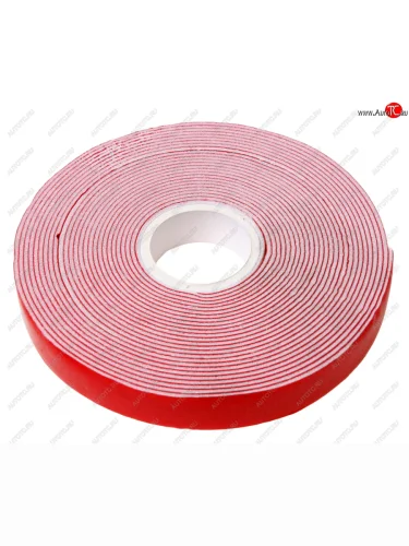 Скотч двухсторонний 12ммх5м красный PRO MEGAPOWER MEGAPOWER-AUTOMOTIVE et-125pro