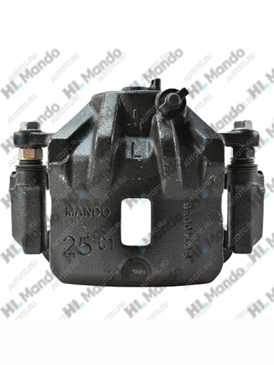 Суппорт HYUNDAI Santa Fe (00-) (2WD) передний левый (с колодками) MANDO MANDO ex5811026000 MANDO ex5811026000 с доставкой в г. Кемерово