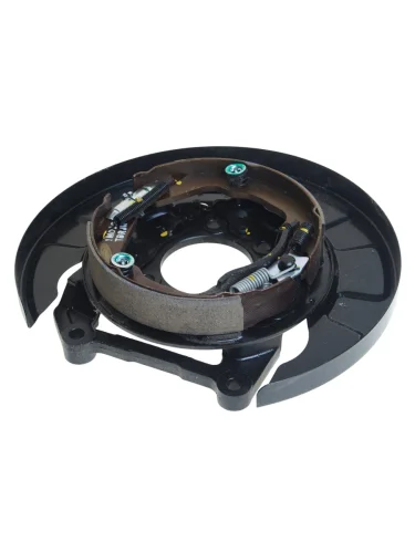 Щит тормоза HYUNDAI Getz (02-) задний левый (с колодками) MANDO MANDO ex583101c810 MANDO ex583101c810