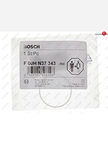 Кольцо SCANIA уплотнительное форсунки топливной BOSCH BOSCH f00hn37343