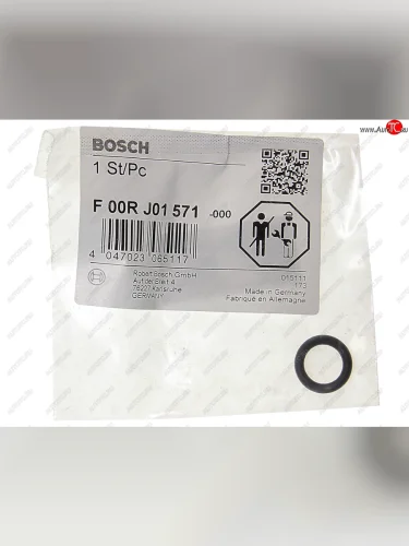 Кольцо уплотнительное DAF форсунки топливной BOSCH BOSCH f00rj01571