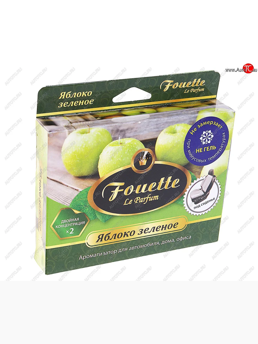 Ароматизатор под сиденье пенный (райское яблочко) 200г FOUETTE FOUETTE f-19  в Самаре Самарской области