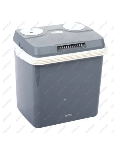 Автохолодильник 32л 32.8.0х45.5х45.0см термоэлектр.12220V 58W пластик 5.2кг FIRST FIRST fa-5170 grey