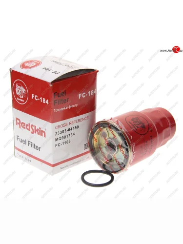 Фильтр топливный TOYOTA Rav 4 (01-) (2.02.2 D) MAZDA 323 (98-04) (2.0 TD) REDSKIN REDSKIN fc-184