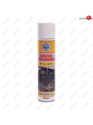 Смазка силиконовая аэрозоль 400мл АГАТ АГАТ fd0309