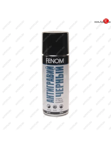 Антигравий черный аэрозоль 520мл FENOM FENOM fn416