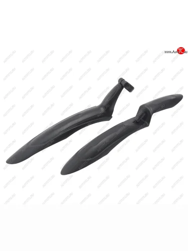 Крыло велосипедное 24-26 пластик черное 2шт. NO NAME fn-tx-039x1-0-bk